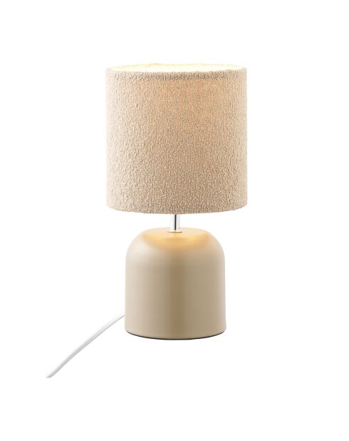 Lámpara de mesa Morley de metal gris - 125x125x24 cm