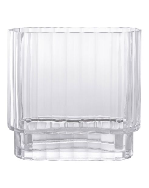 Vaso in vetro trasparente - 20x9x195 cm