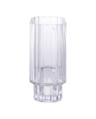 Vaso in vetro trasparente - 20x9x195 cm