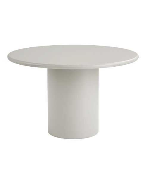 Table à manger Nagano sable - 120x120x75 cm