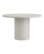 Table à manger Nagano sable - 120x120x75 cm