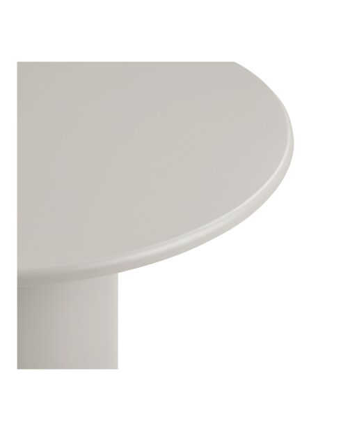 Table à manger Nagano sable - 120x120x75 cm