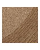 Alfombra marrón tejida a mano de Pune, 230 x 160 x cm