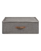 Noto dunkelgrauer Textil-Organizer - 47x56x18 cm