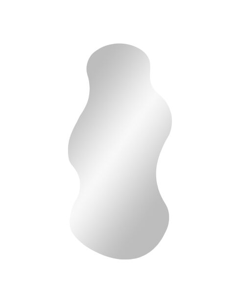 Miroir Palermo forme organique - 05x40x80 cm