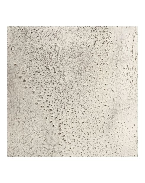 Pot décoratif Hou en métal beige antique - 24x24x605 cm