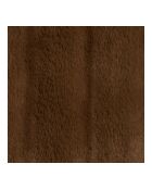 Braunes Plaid aus Kunstfell Galena - 180x130x cm