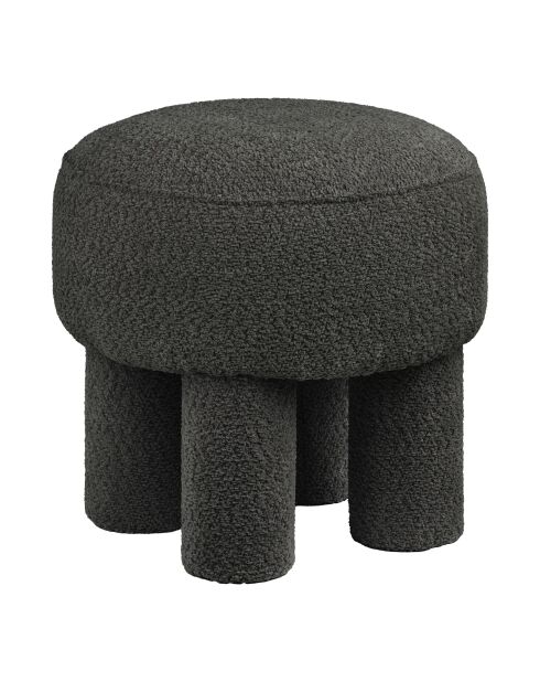 Pouf Canberra anthracite - 43x43x43 cm