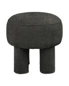 Pouf Canberra anthracite - 43x43x43 cm