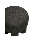 Pouf Canberra anthracite - 43x43x43 cm