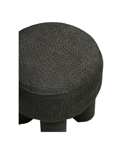 Pouf Canberra anthracite - 43x43x43 cm