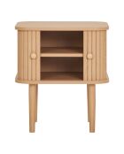 Tavolino Nikko 2 ante naturale - 45x40x5050 cm