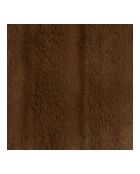 Cojín Galena de piel sintética marrón - x45x45 cm