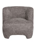 Fauteuil Nazaré lounge gris HN1280 - 78x785x72 cm