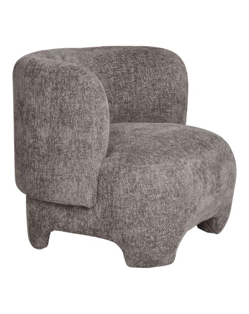 Fauteuil Nazaré lounge gris HN1280 - 78x785x72 cm