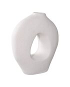 Vase en céramique blanche - 105x24x278 cm