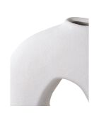 Vase en céramique blanche - 105x24x278 cm