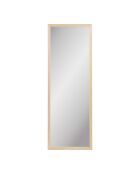 Miroir mural Scottsdale cadre en bois naturel - 25x45x110 cm