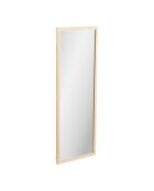 Miroir mural Scottsdale cadre en bois naturel - 25x45x110 cm