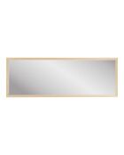 Miroir mural Scottsdale cadre en bois naturel - 25x45x110 cm