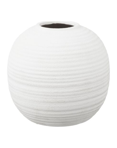 Vase en céramique blanche - 30x30x285 cm