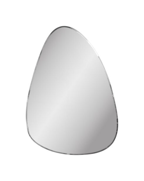 Miroir mural Devonport forme organique facettes - 05x70x100 cm