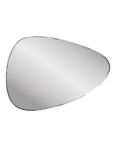 Miroir mural Devonport forme organique facettes - 05x70x100 cm