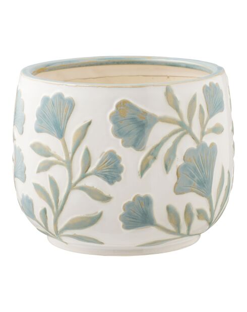 Blumentopf aus gemischter weißer Keramik - 225x225x175 cm