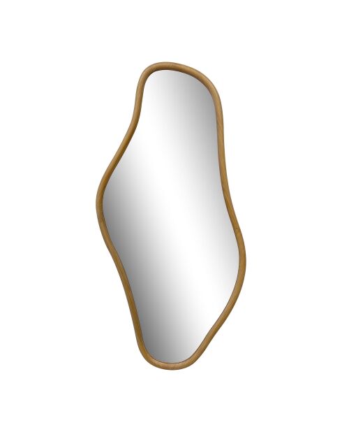 Miroir Brandsby en pin naturel - 2x60x120 cm