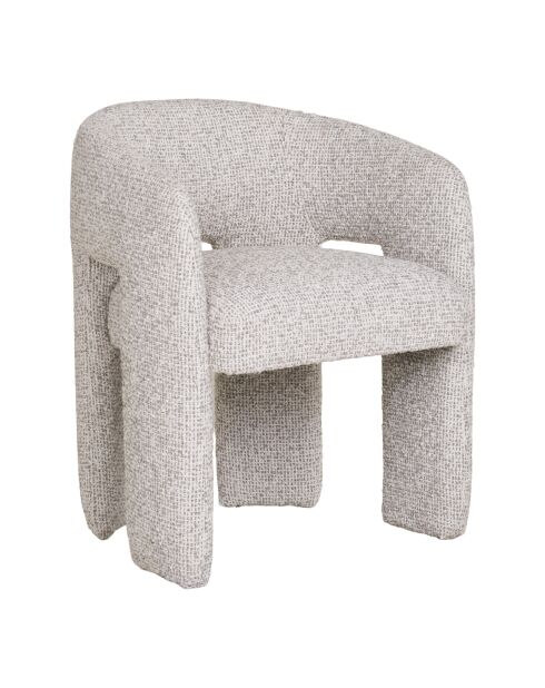 Chaise de salle à manger Monroe naturel HN1297 - 65x58x74 cm