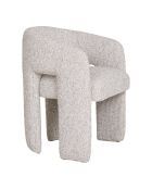 Chaise de salle à manger Monroe naturel HN1297 - 65x58x74 cm