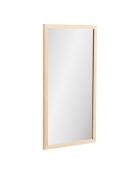 Miroir mural Scottsdale cadre en bois naturel - 25x45x75 cm