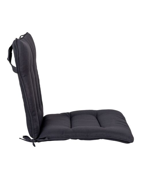 Coussin pour chaise Cleveland noir - 515x45x5 cm