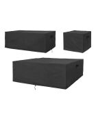 3 copri set modulari impermeabili neri di lusso