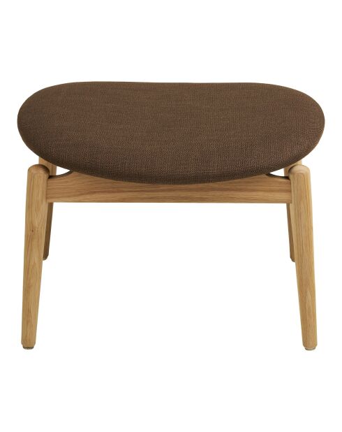 Olvera Fußstütze aus natürlicher Eiche/braun HN1084 - 43x535x38 cm