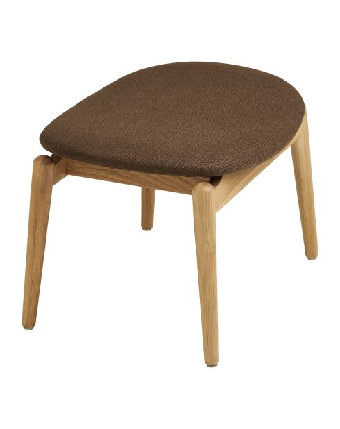 Olvera Fußstütze aus natürlicher Eiche/braun HN1084 - 43x535x38 cm