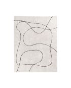 Alfombra Tampa de algodón natural - 230x160x cm