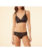 Sujetador negro con aros Destinee