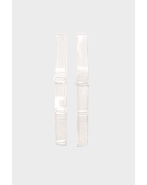 Bretelles transparents