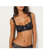 No. 9 Success zwarte beha met beugel