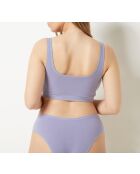 Katoenen 360 paarse bh zonder beugel