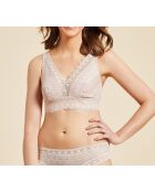 Cherie Cherie Post O puderrosa BH ohne Bügel