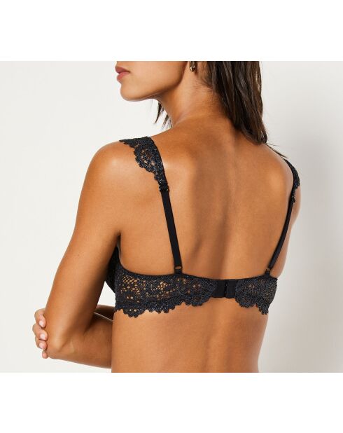 No. 9 Success zwarte beha met beugel
