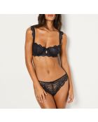 No. 9 Success zwarte beha met beugel