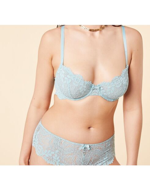 Success lagunenblauer Bügel-BH