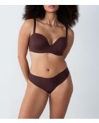 Sujetador Pure Fit con aros en chocolate