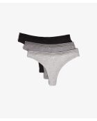 Pack de 3 tangas Jack Lace multicolores