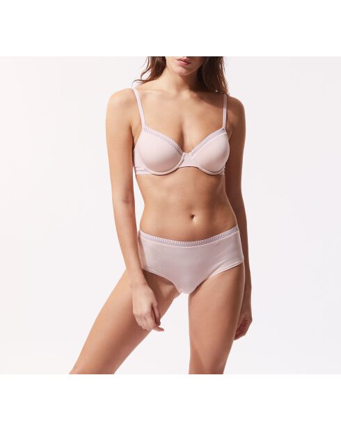 Soutien-gorge avec armatures Happily We Care rose poudre