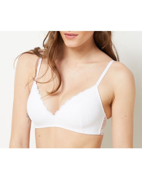 Cherie Cherie weißer BH ohne Bügel