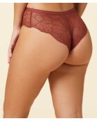 Tanga Flexi Lace roter Backstein
